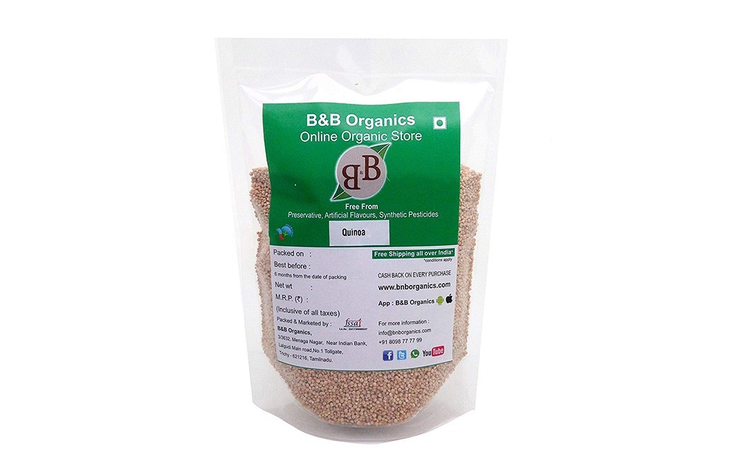 B&B Organics Quinoa    Pack  5 kilogram